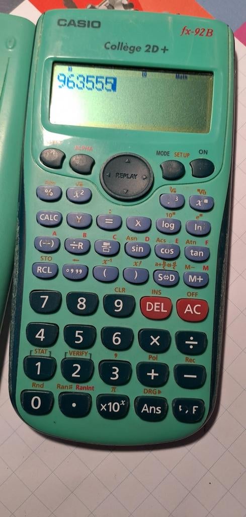 Calculatrice casio très bon état, Enlèvement