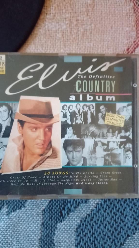 Elvis cd the definitive country album, slechts 5 euro, CD & DVD, CD | Country & Western, Enlèvement ou Envoi, Comme neuf