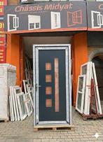 STOCK DEALS Porte d'entré Anthracite 650€, Bricolage & Construction, Enlèvement, Neuf, Fenêtre de façade ou Vitre