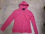 Fuchsia roze gilet mt Large, Ophalen of Verzenden, Zo goed als nieuw, Maat 42/44 (L), Roze