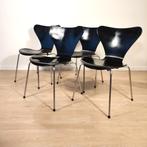 Ensemble de 4 chaises papillon vintage Fritz Hansen, Enlèvement, Utilisé, Noir, Quatre