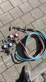 Snijbranderset met darm en ontspanners, Doe-het-zelf en Bouw, Gereedschap | Handgereedschap, Ophalen, Gebruikt