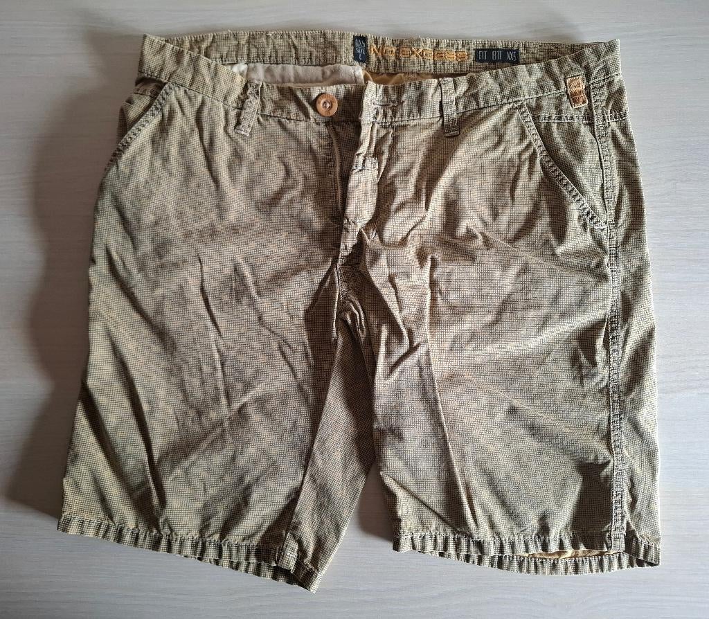 Short beige No Excess L, Ophalen of Verzenden, Zo goed als nieuw, Maat 52/54 (L), Beige