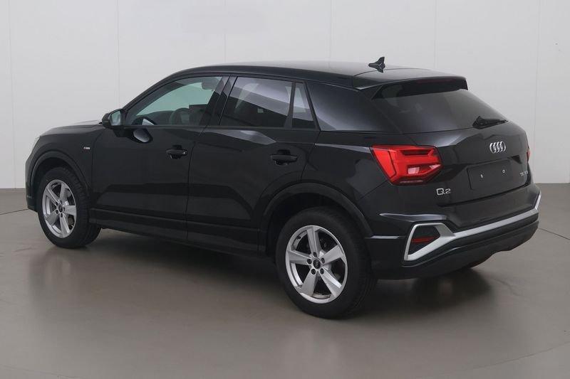 Audi Q2 35 tfsi business edition s line 150 AT, Auto's, Audi, Automaat, 1380 kg, Overige bekleding, Zwart