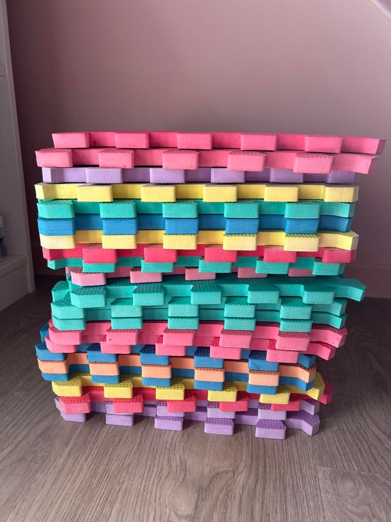 Foam speelmatten, Ophalen, Gebruikt