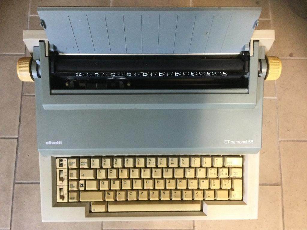 Elektrische Typemachine Olivetti ET Personal 55, Diversen, Typemachines, Ophalen, Gebruikt