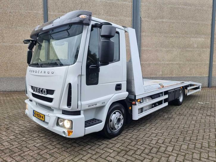 Iveco - Eurocargo 80 - E6 80E19 - Vrachtwagen, Auto's, Bestelwagens en Lichte vracht, Bedrijf, Iveco, Diesel, Euro 6, Automaat