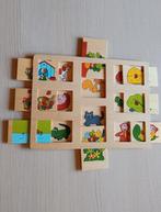 Houten schuifpuzzel, Ophalen of Verzenden