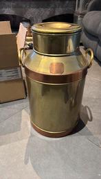 Melk kan, Ophalen, Koper