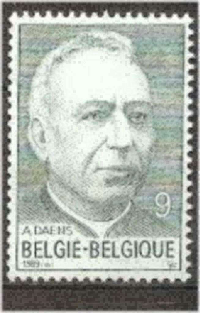 Belgique 1989 - Yvert 2347/OBP 2348 - Prêtre Adolf Daen (PF), Timbres & Monnaies, Timbres | Europe | Belgique, Non oblitéré, Envoi