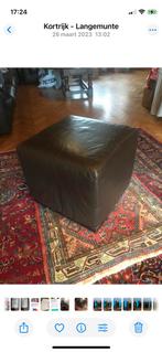 Pouf en cuir, Enlèvement, Comme neuf