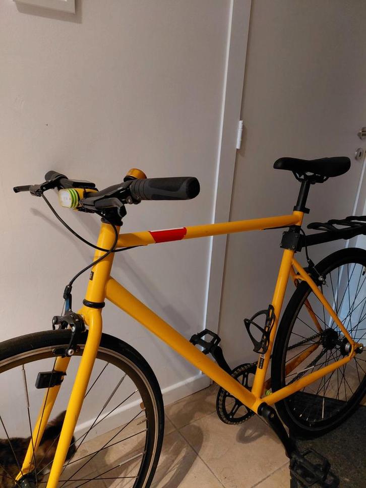 Uitstekende stadsfiets, Fietsen en Brommers, Fietsen | Heren | Herenfietsen, Ophalen of Verzenden