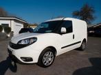 Fiat Doblo 1.4i + CNG/Airco/GPS/Lichte Vracht/90.000km, Auto's, Bestelwagens en Lichte vracht, Voorwielaandrijving, 4 deurs, Stof