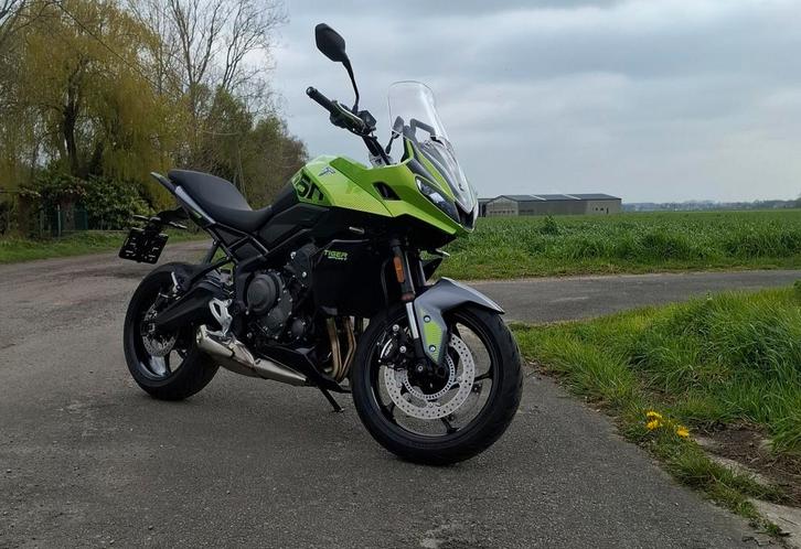 Triumph Tiger Sport 660 Roulette Green, Motoren, Motoren | Triumph, Particulier, Sport, meer dan 35 kW, 3 cilinders, Motorrijbewijs A