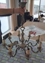 8-armige metalen luchter, Huis en Inrichting, Lampen | Kroonluchters, Ophalen