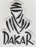 Dakar stoffen opstrijk patch embleem #3, Verzenden, Nieuw