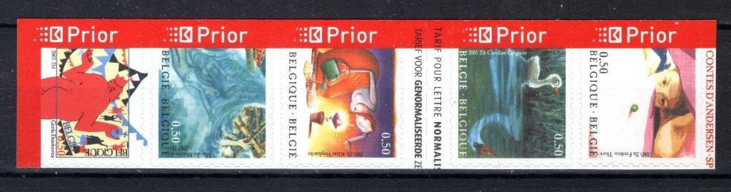 3454/3458 MNH 2005 - Sprookjes, Ophalen of Verzenden, Postfris, Postfris