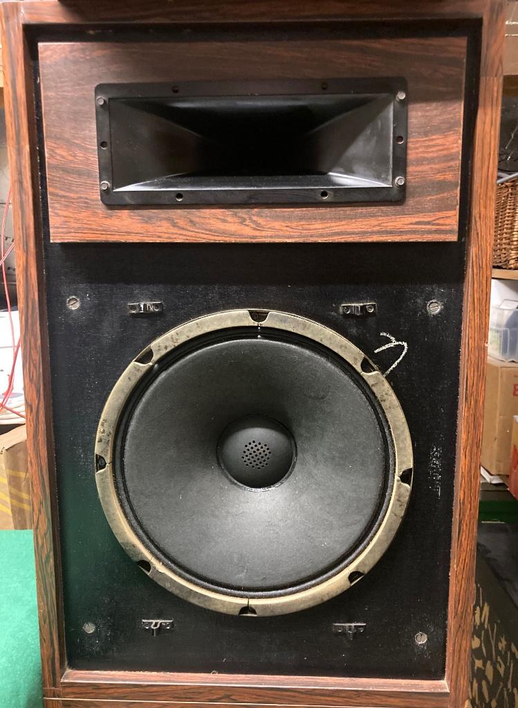 Custom made vintage PIONEER hoek luidsprekers, TV, Hi-fi & Vidéo, Enceintes, Autres marques, 60 à 120 watts, Enlèvement, Utilisé