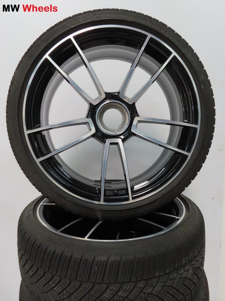 Originele Porsche 911 992 Turbo 21 inch velgen winterbanden, Auto-onderdelen, -, -, Banden en Velgen, 20 inch