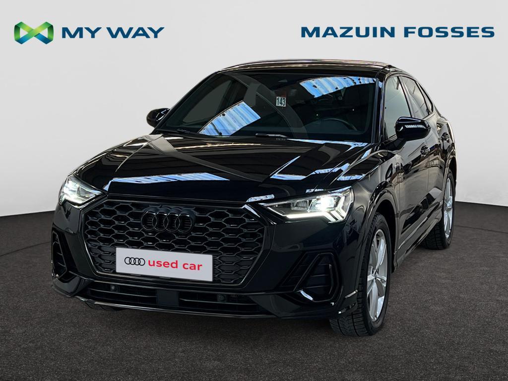 Audi Q3 Sportback Q3 Sportback 35 TDi Business Edition S lin, Automaat, Airbags, Zwart, Diesel