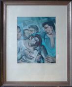 Schilderij van Carlos Van Nuffel, Antiquités & Art, Enlèvement