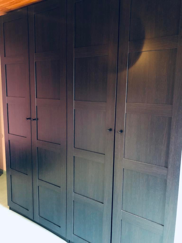 Mooie kleerkast, Huis en Inrichting, Kasten | Kleerkasten, Ophalen, 200 cm of meer, Hout, Zo goed als nieuw