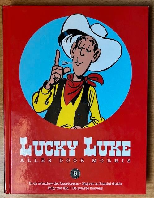 LUCKY LUKE ALLES DOOR MORRIS 5 - DUPUIS KLASSIEKE VERHALEN, Livres, BD, Comme neuf, Une BD, Enlèvement ou Envoi