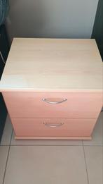 Table de nuit en bois clair, Moins de 55 cm, Moins de 45 cm, Enlèvement, Utilisé