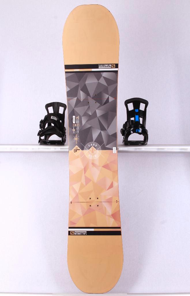 155 snowboard SALOMON WILD CARD, light orange, Sport en Fitness, Snowboarden, Gebruikt, Board, Ophalen of Verzenden