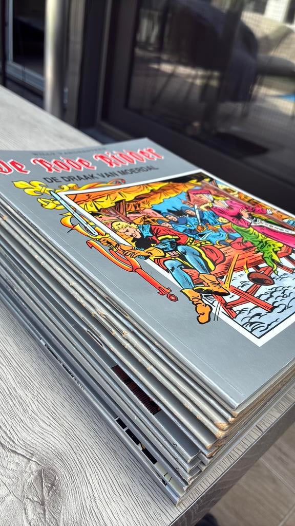 De rode ridder, Ophalen, Zo goed als nieuw