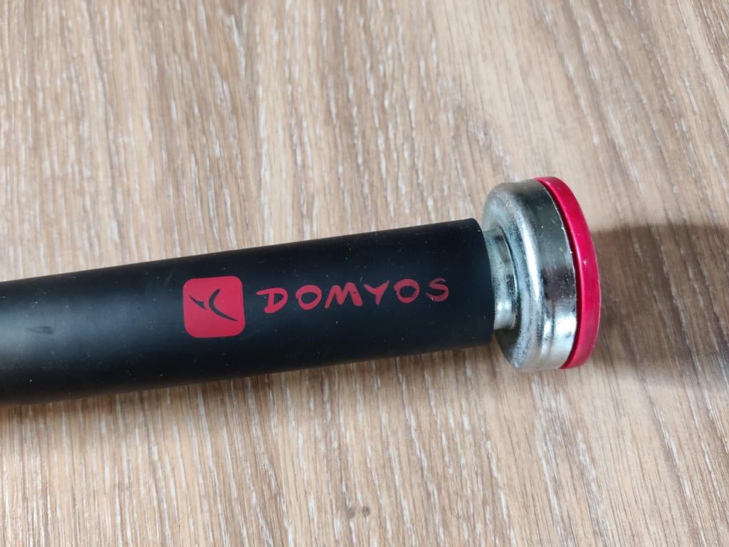 Stevige metalen pull up bar (Domyos), Sport en Fitness, Fitnessapparatuur, Ophalen of Verzenden, Gebruikt