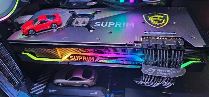 RTX 3080 vers SUPRIM X, Informatique & Logiciels, Cartes vidéo, Comme neuf, Nvidia, PCI-Express 5.0, GDDR6, HDMI, DisplayPort