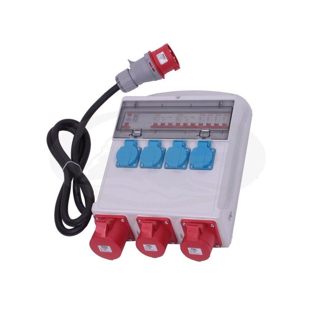 Stroom Verdeelkast 380V / 220V (gezekerd), Verzenden