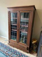 Buffetkast - antiek - loodglas, Antiek en Kunst, Antiek | Meubels | Kasten, Ophalen