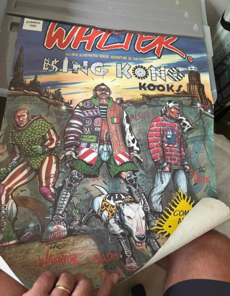 King Kong Kooks -Poster, Boeken, Strips | Comics, Eén comic, Verzenden, Zo goed als nieuw, Europa