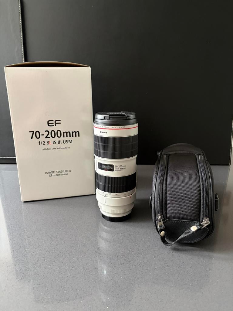 Canon EF 70-200mm f/2.8L IS III USM, Audio, Tv en Foto, Foto | Lenzen en Objectieven, Ophalen