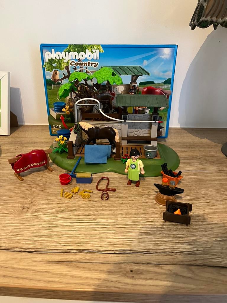 Playmobil country wasbox, Ophalen, Zo goed als nieuw