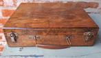 Vintage houten tekenkoffer/schilderskoffer + inhoud, Antiek en Kunst, Ophalen of Verzenden