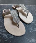 Teenslippers - Maluo - zilver - maat 39 (nieuw), Kleding | Dames, Schoenen, Slippers, Verzenden, Nieuw, Maluo
