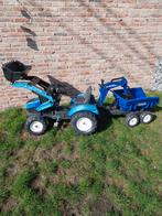 Tracteur à pédale enfants, Ophalen, Gebruikt, Met kar of aanhanger