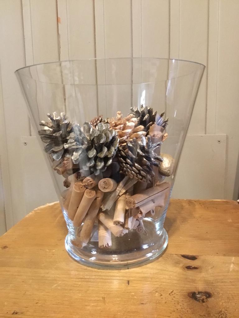 Vase évasé, Maison & Meubles, Accessoires pour la Maison | Vases, Moins de 50 cm, Autres couleurs, Verre, Enlèvement