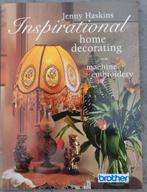 Boek inspirational home decorating with Machine Embroidery, Hobby & Loisirs créatifs, Broderie & Machines à broder, Enlèvement