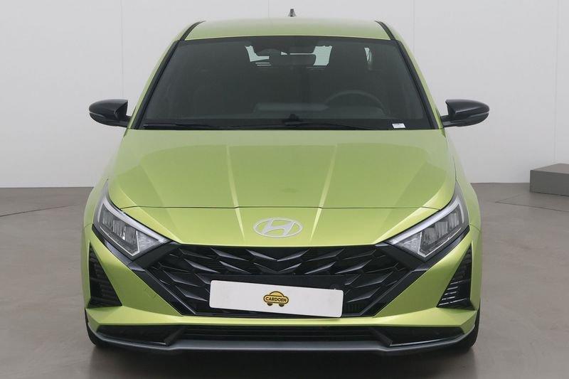 Hyundai i20 1.0 T-GDI twist plus 90, Auto's, Hyundai, Zwart, Overige bekleding, Parkeersensor, Bedrijf