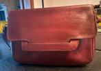 Handtas Delvaux, Ophalen, Gebruikt, Rood, Leer