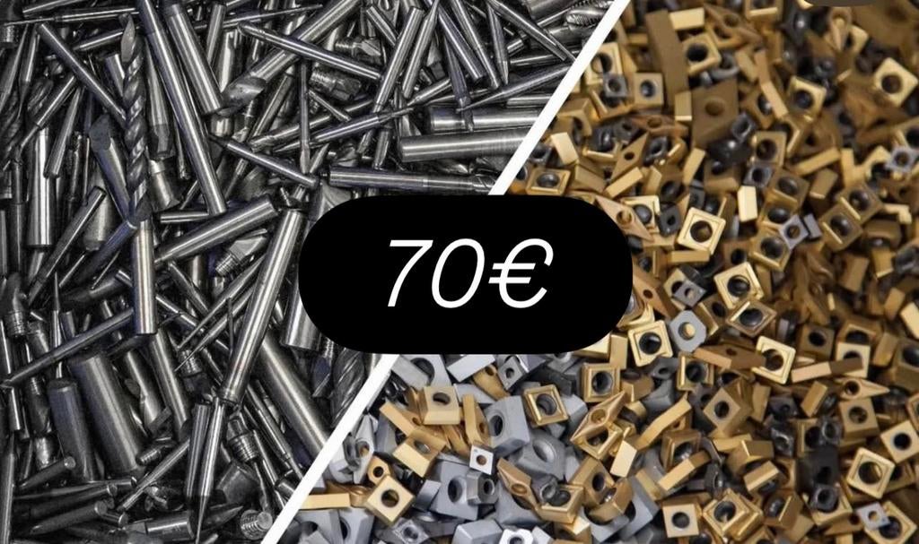 Rachat de carbure usagé, Enlèvement