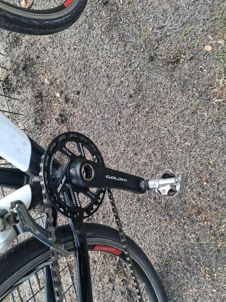 crossfiets zannata, Fietsen en Brommers, Fietsen | Racefietsen, Zo goed als nieuw, Dames, Carbon, Minder dan 49 cm, Ophalen