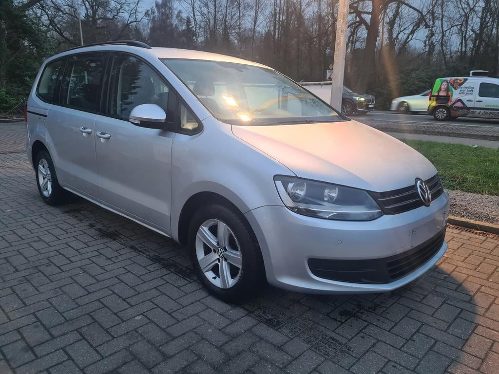 Volkswagen Sharan, Auto's, Euro 5, Monovolume, Diesel, Grijs