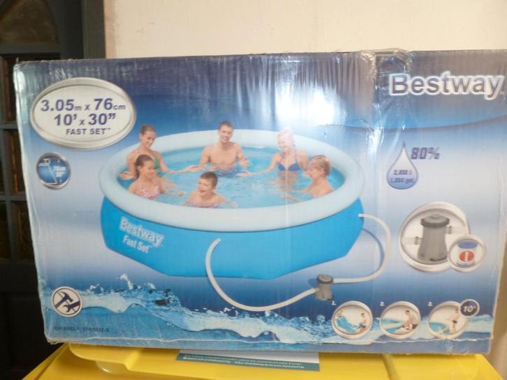 opbouwzwembad NIEUW!!!, Tuin en Terras, Zwembaden, Nieuw, Opzetzwembad, Minder dan 80 cm, Rond, Ophalen