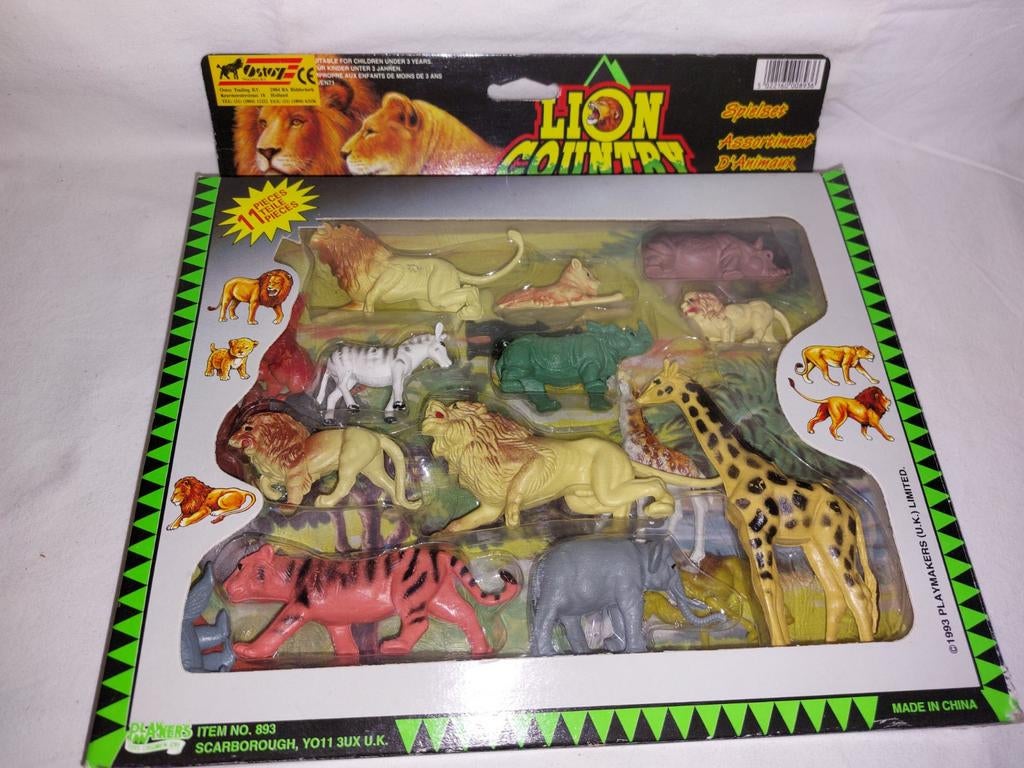 Wilde dieren in plastiek, Ophalen of Verzenden