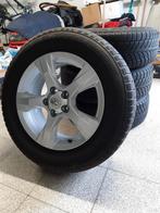 Set Bridgestone winterbanden met alu velgen., Gebruikt, Banden en Velgen, 17 inch, Personenwagen